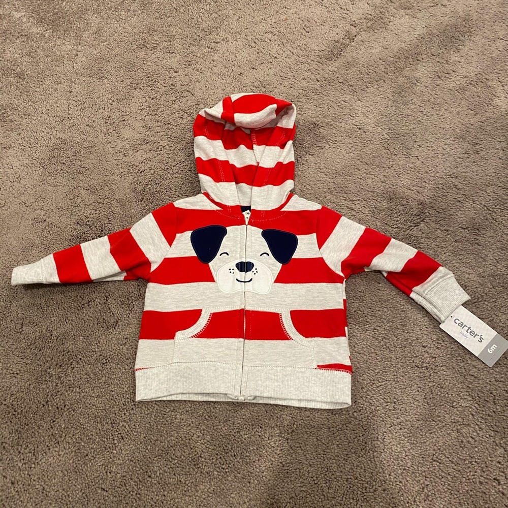 $15 for any 3 kids outfit -Carters Zipper Sweater